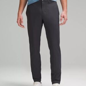 Lululemon ABC Slim-Fit Trouser 33Wx30"L Warpstreme - Obsidian